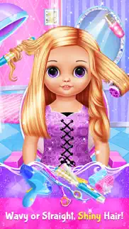 little girls doll hair salon iphone screenshot 2