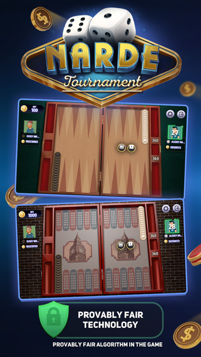 Narde Tournament Screenshot