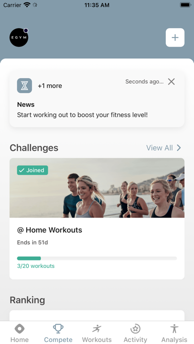 The Blue Zone Gym Screenshot