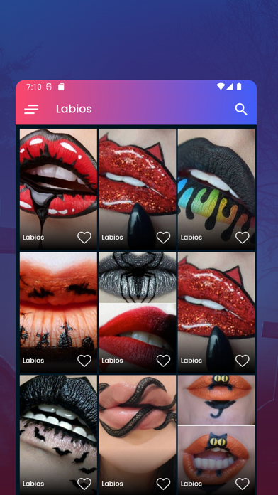 Halloween Makeup Inspired Screenshot
