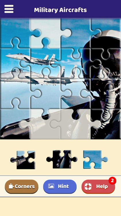 Military Aircrafts Puzzle