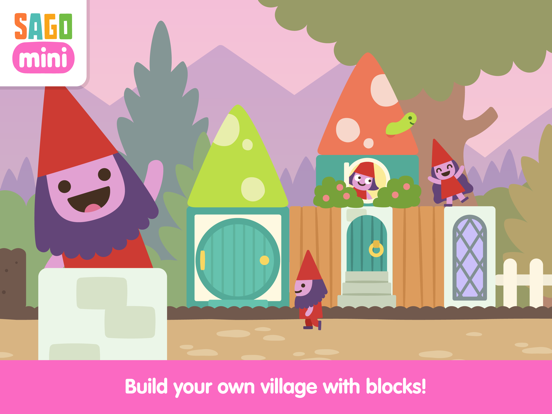 Sago Mini Village Blocksのおすすめ画像1