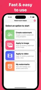 Watermark Maker: Add Copyright screenshot #3 for iPhone