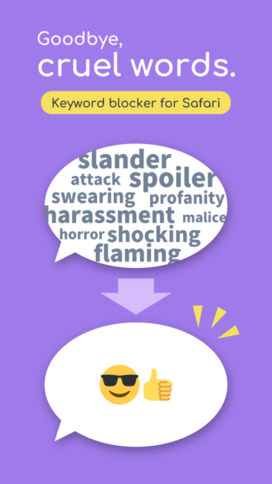 EmoGuard - Keyword Blocker Screenshot