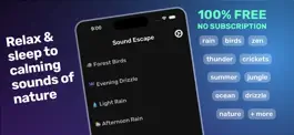 Game screenshot Relaxing Sounds for Sleep mod apk