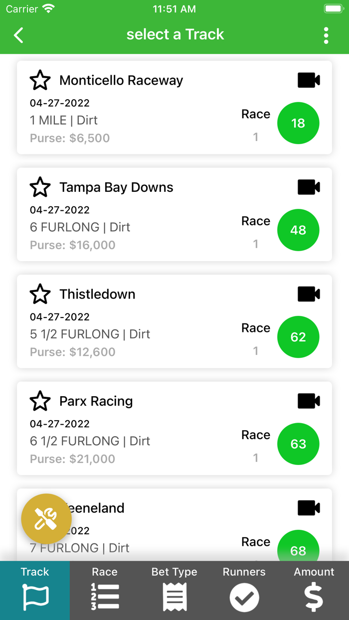 Interbets by Catskill OTB