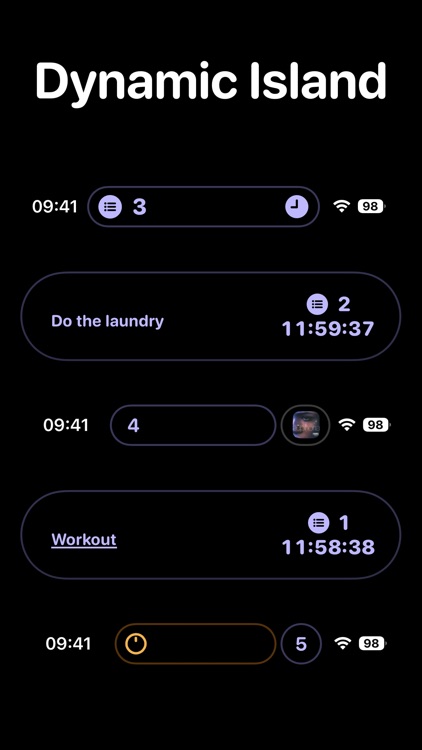 Tasks - Create Live Activities