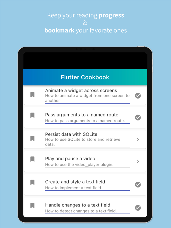 Flutter Offline Docs
