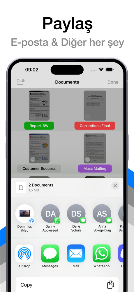 PDF Scanner - Belge tarayın screenshot 8