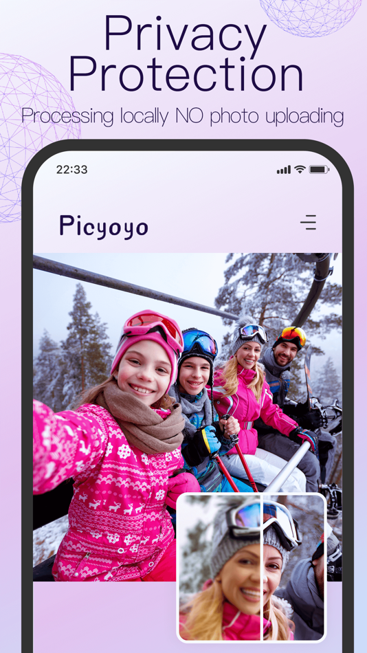 #4. Picyoyo - AI Photo Enhancer (iOS) 由: 成都派诺互动科技有限公司