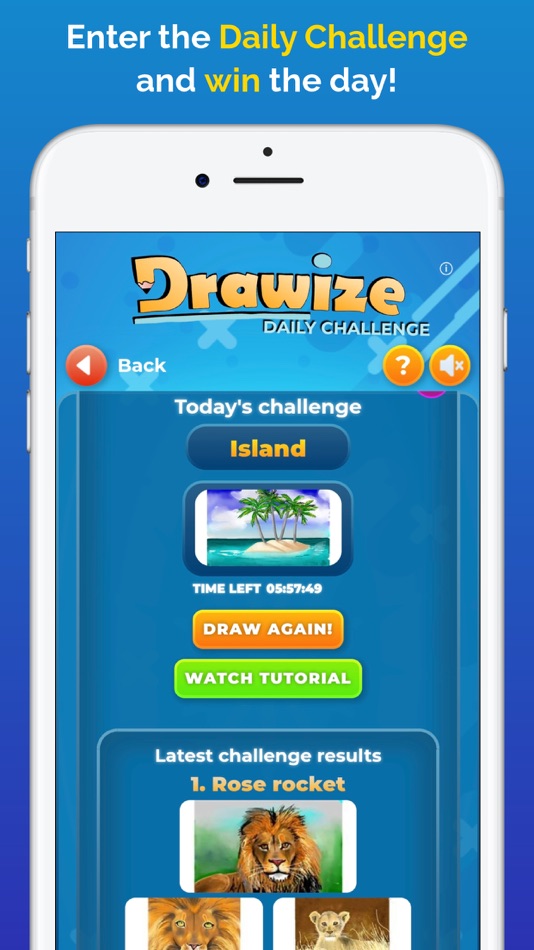 #6. Drawize - Draw and Guess (iOS) 由: Lomboos d.o.o