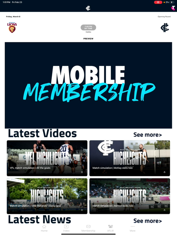 Screenshot #4 pour Carlton Official App