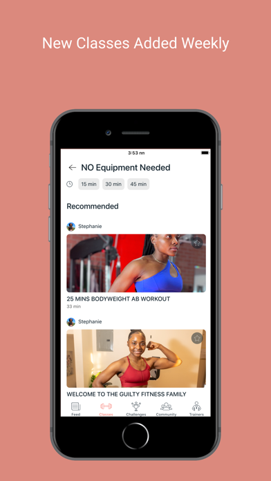 Guiltyfitness ON Demand Screenshot