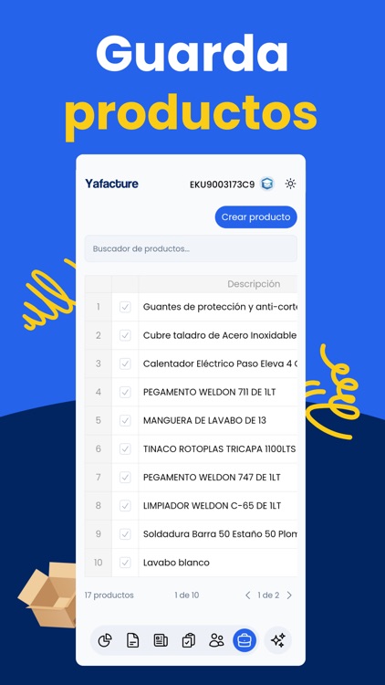 Yafacture screenshot-3
