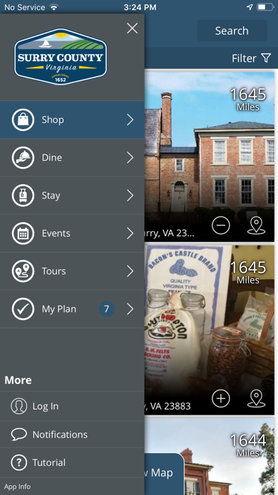 Visit Surry County, VA Screenshot