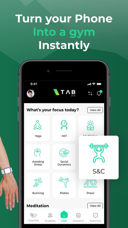 TAB Fit: Live Global Workouts screenshot-5