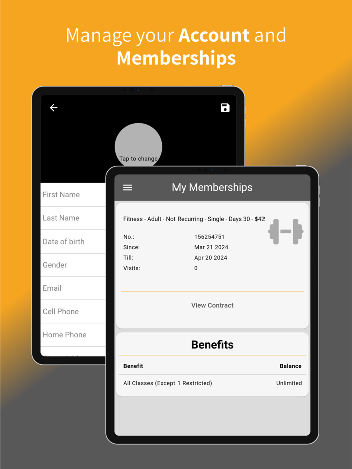 Revival Fitness Member App
