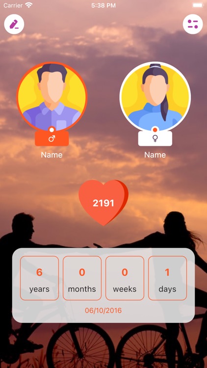 Day Together App - Time Line