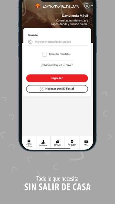 Davivienda Costa Rica Screenshot