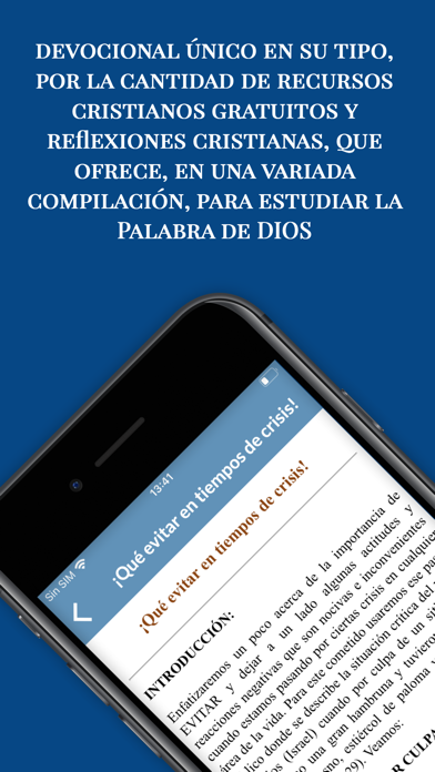 Devocionales Cristianos Biblia Screenshot