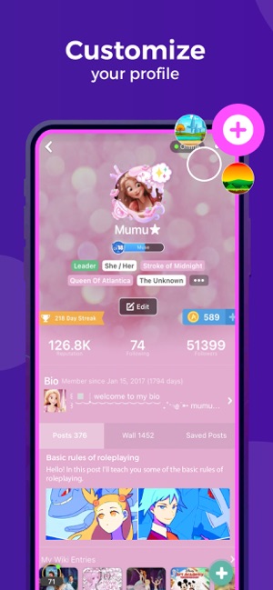 Amino: Communities and Fandom App Store'da