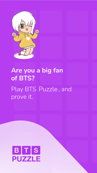 BTS Word Puzzle! Screenshot