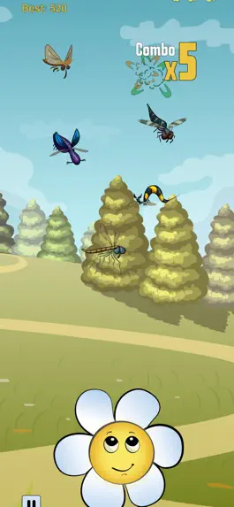 Game screenshot Crazy Bugs: Protect the Flower apk