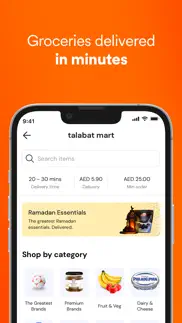 talabat: food, grocery & more iphone screenshot 3