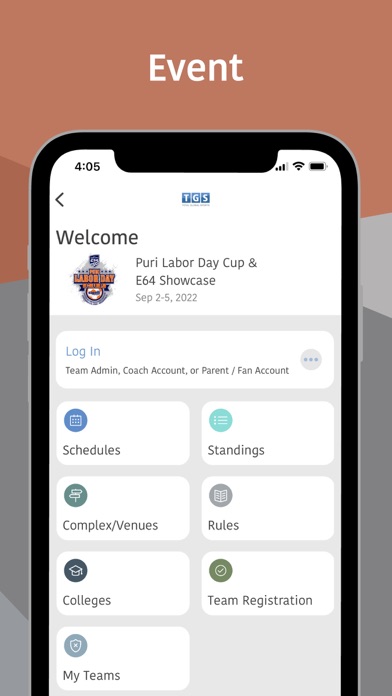 Rockford Raptors Tournaments Screenshot