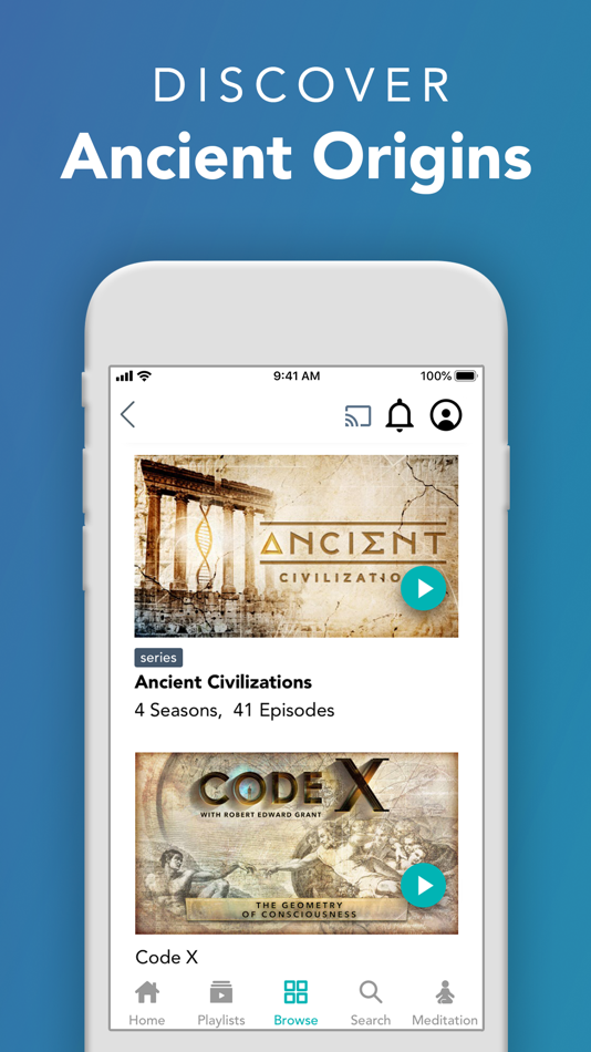 #5. Gaia: Streaming Consciousness (iOS) By: Gaia