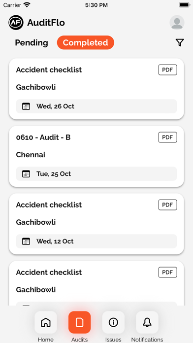 AuditFlo: Checklists & Audits Screenshot