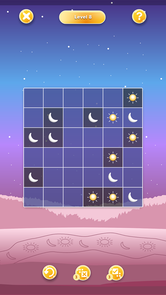 #3. Sun & Moon Puzzle (iOS) Podle: FOCUS CODE LTD