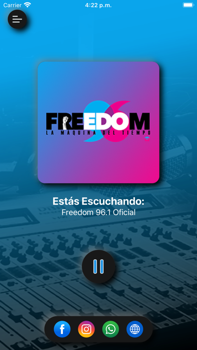 Freedom 96.1 Oficial Screenshot