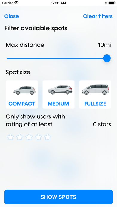 SpotSwap: On-Street Parking Screenshot