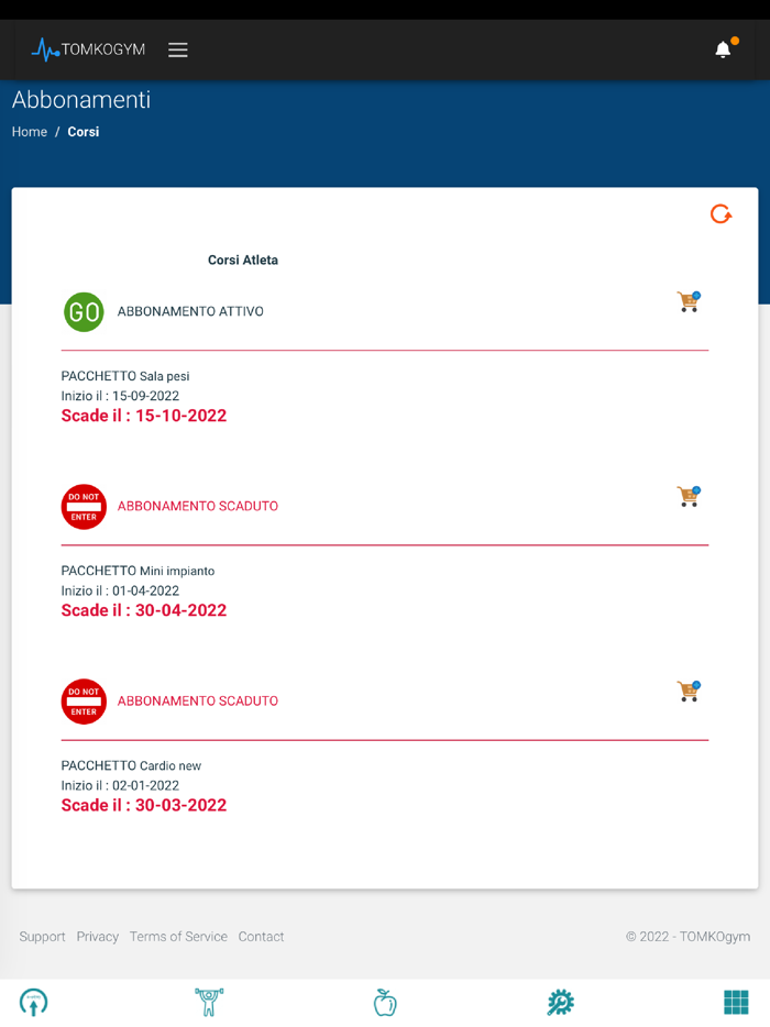 TOMKO GYM - Health and Wellness