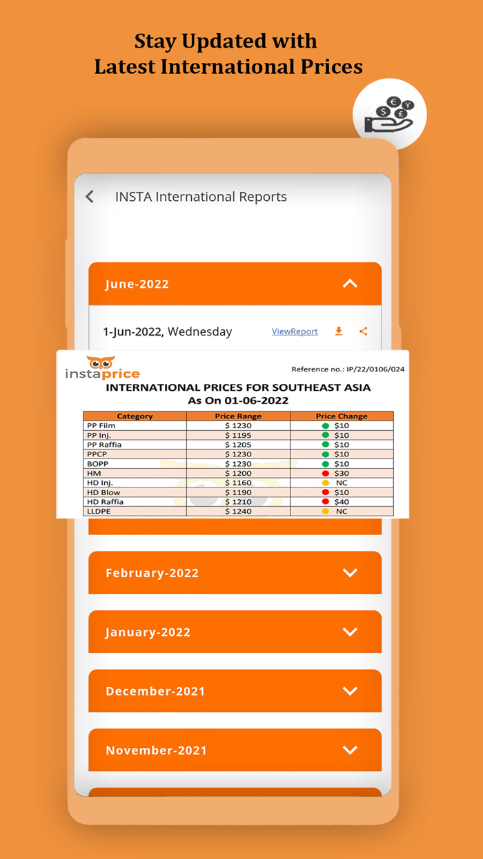 InstaPrice-Polymer Pricing App