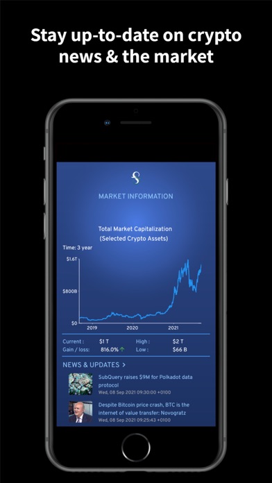 SupraFin: Crypto ETH Investing Screenshot