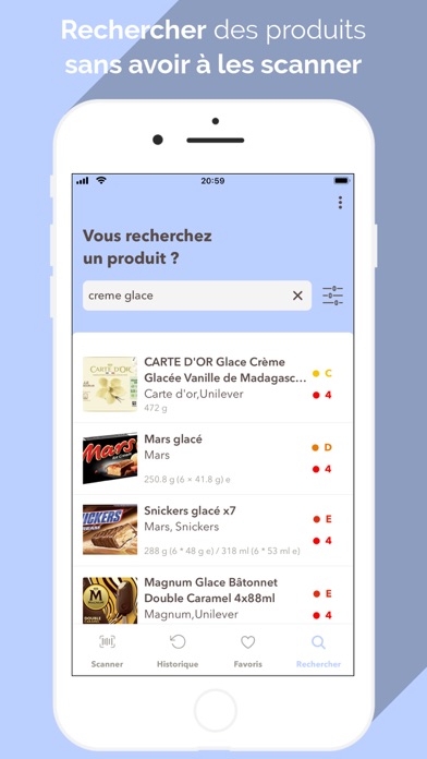 Screenshot #3 pour ScanFood - Scan tes produits