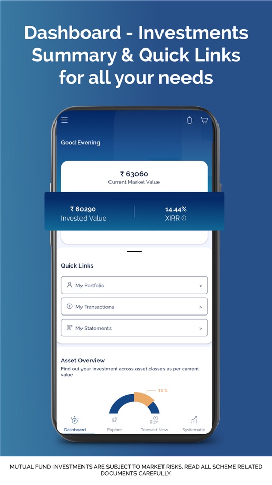 #5. HDFC Mutual Fund (iOS) 由: HDFC Asset Management Company Limited