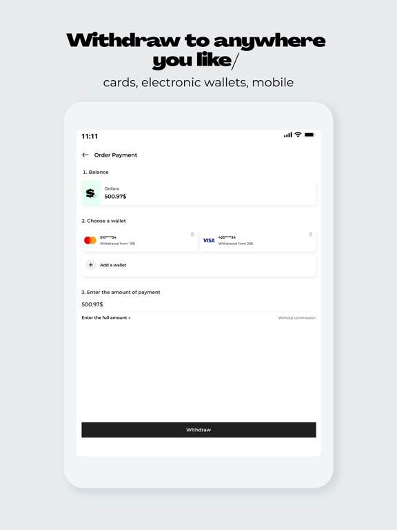 Backit cashback iPad screenshot 4 - Shopping app