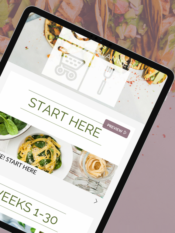 Your Dinner is Planned iPad screenshot 2 - Food & Drink app