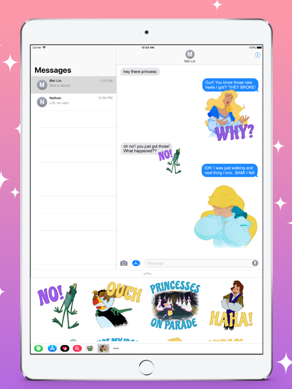 Screenshot #5 pour Swan Princess Stickers