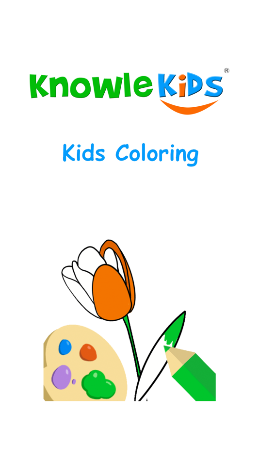 #1. KnowleKids Coloring Lite (iOS) بواسطة: KnowleMedia