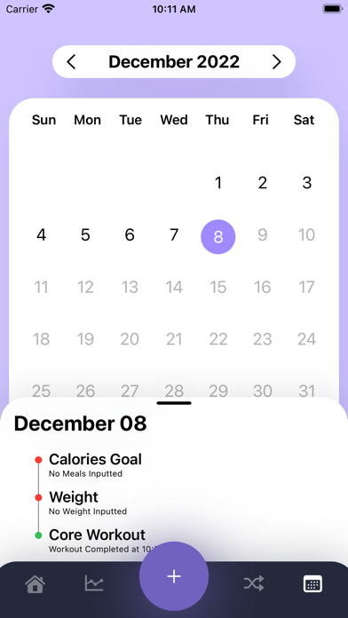TaroFit Screenshot