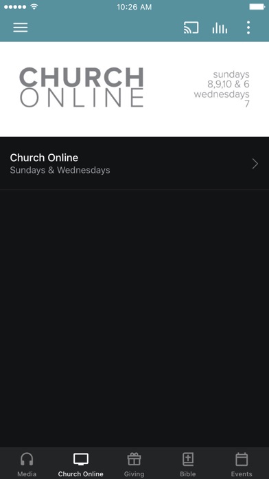 Central App Screenshot
