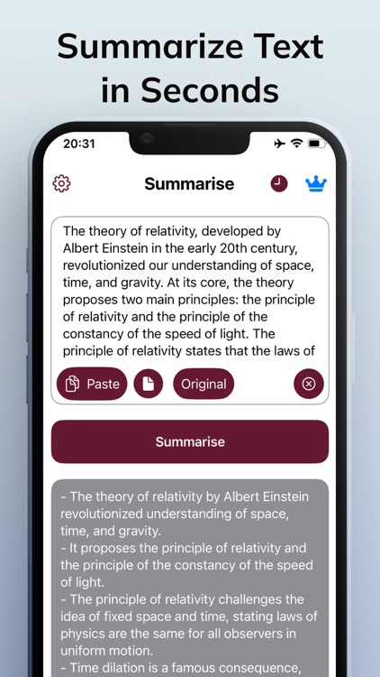 AI Summary Text Summarizer