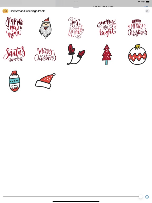 Screenshot #6 pour Christmas Greetings Pack