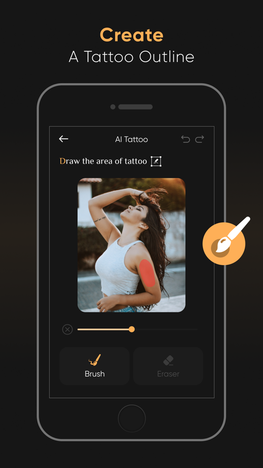 #3. AI Ink : AI Tattoo Generator (iOS) Podle: Nikhil Viradiya