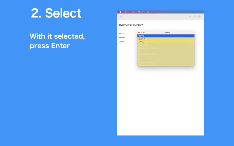 #4. clipboy (macOS) 由: Hiroyuki Sonozuka