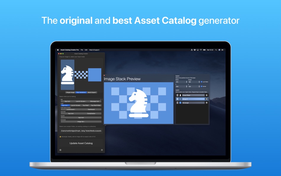 #4. Asset Catalog Creator Pro (macOS) Podle: BRIDGETECH SOLUTIONS LIMITED